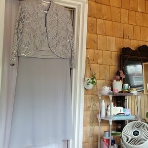 Flattering mother of the bride dress